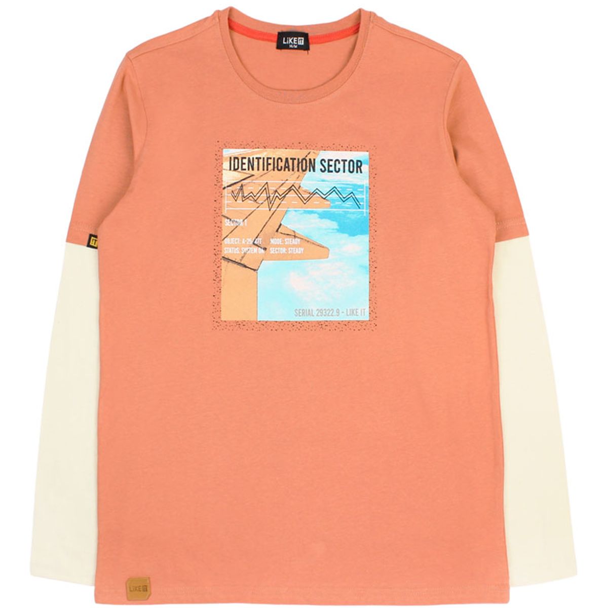 LIKE IT - Polera Teens Niño Doble Manga Nordic