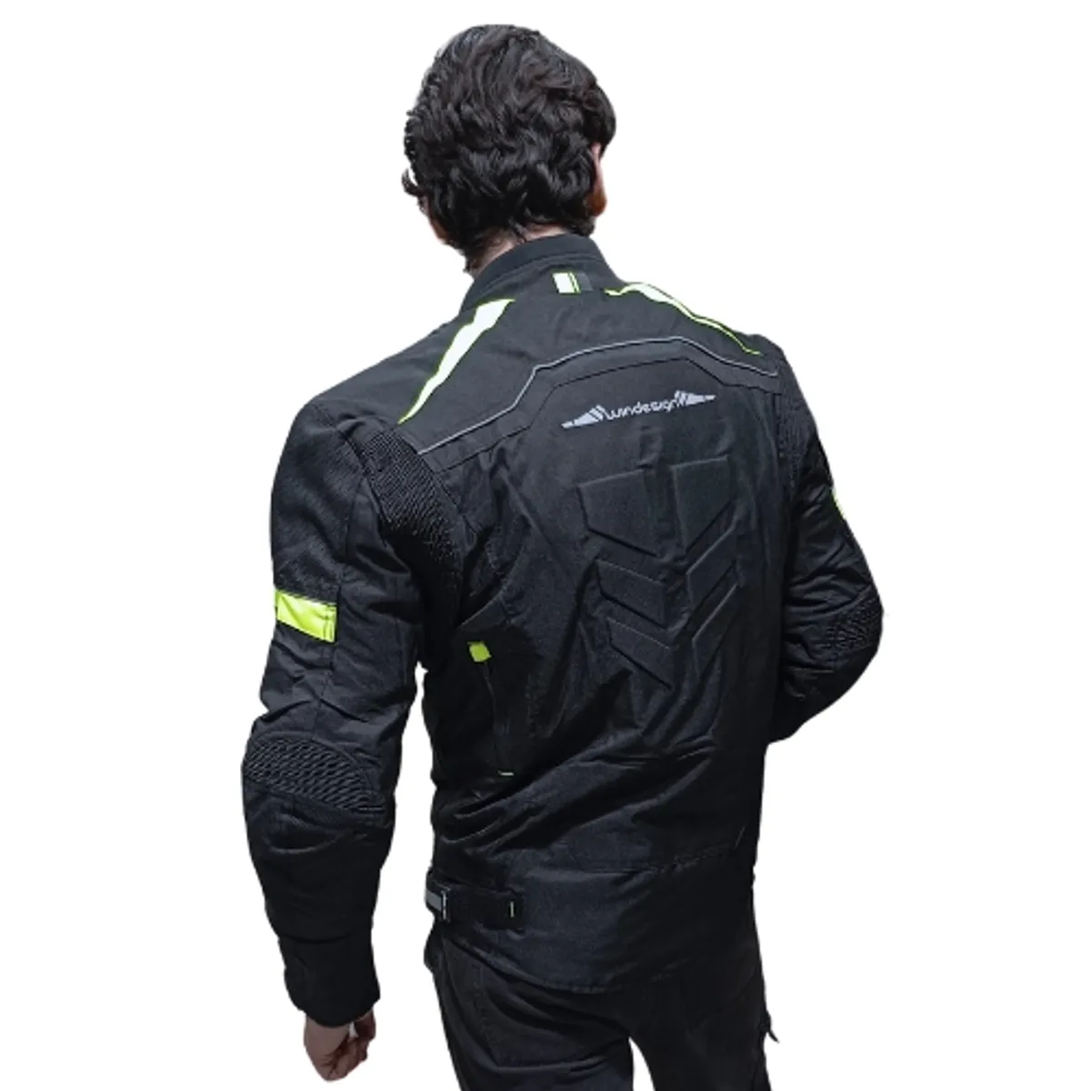 WINDESIGN - Chaqueta Moto textil Windesign Atlas Flúor