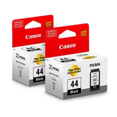 CANON - 2 TINTAS GENUINAS PG 44 NEGRAS E401 E461 E471 E481 E3110