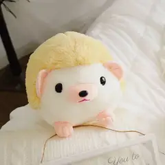 GENERICO - Peluche erizo amarillo grande