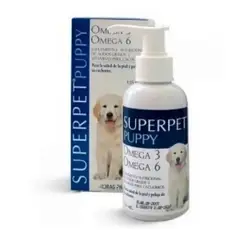 DRAG PHARMA - Superpet Puppy Cachorro Omega 3 Y 6 - Suplemento 125ml