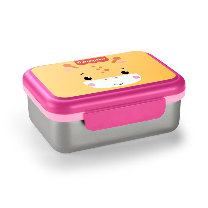 FISHER PRICE - Lonchera Bento Box Acero Fisher Price Rosa BB1093
