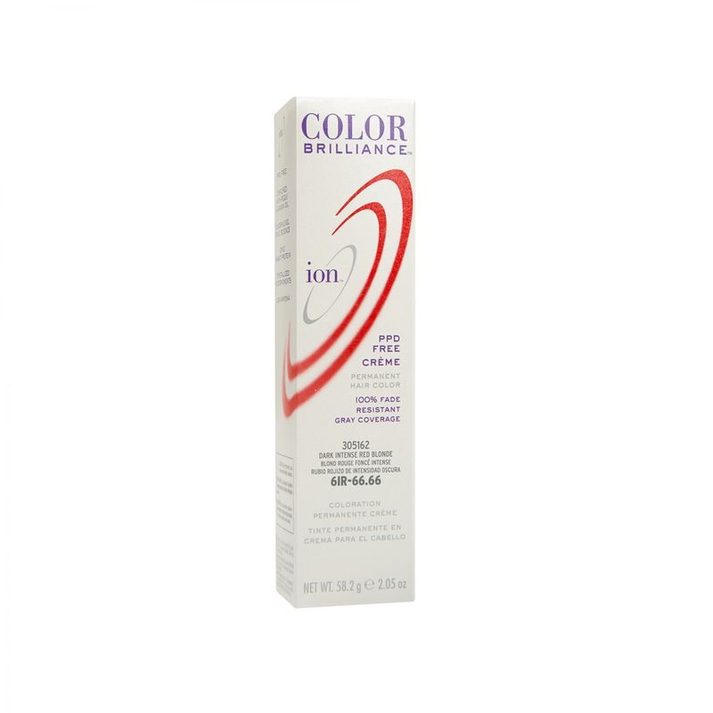 ION - Tinte Permanente En Crema Ion Rubio rojizo de intensidad oscura 6IR