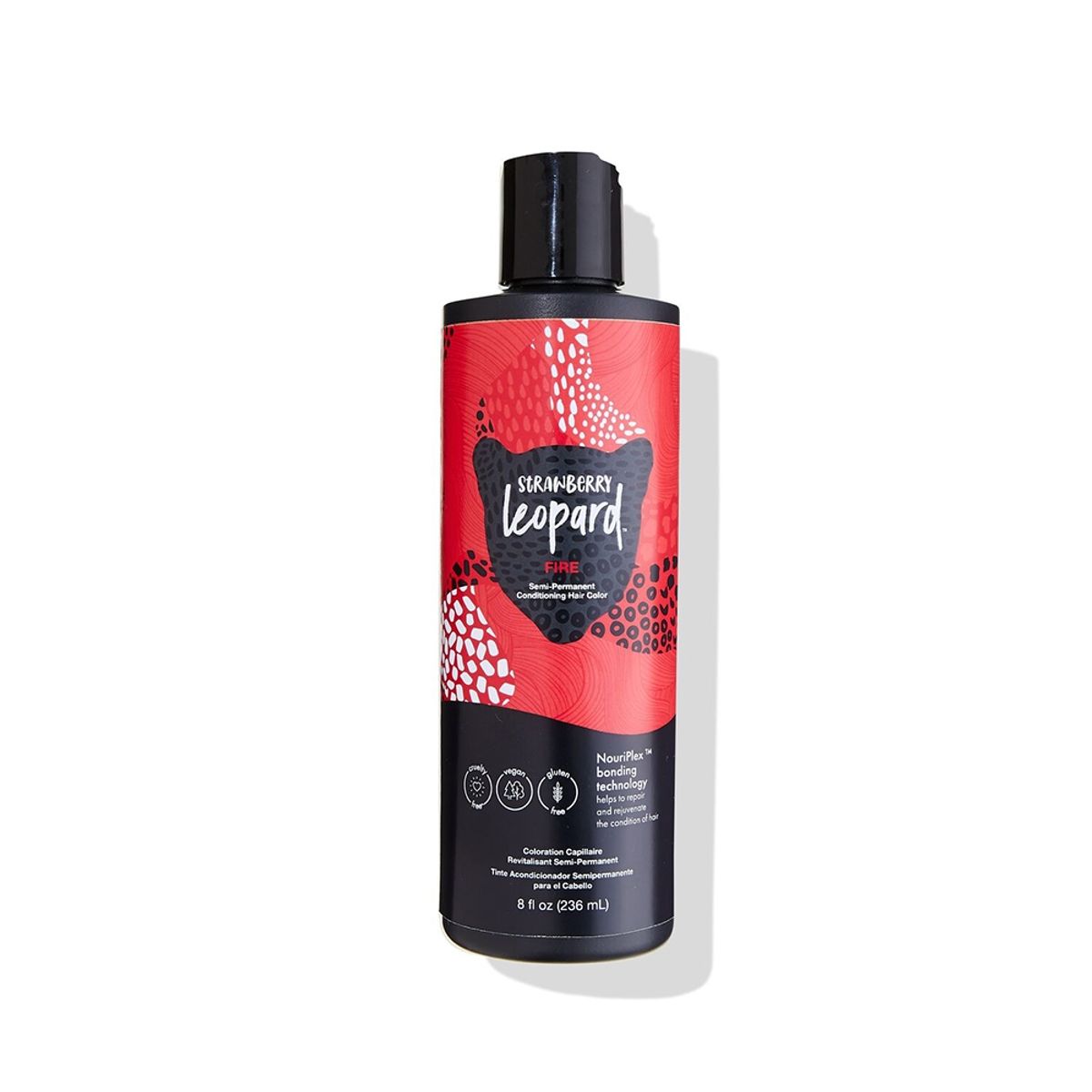 GENERICO - Tinturas semi-permanente Fire Strawberry Leopard 236 ml