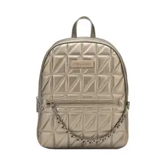 POLLINI - Mochila Matera Gris Metalizado