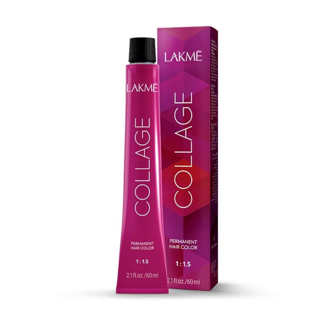 LAKME - tintura permanente 60ml 5/60 castaño claro marrón