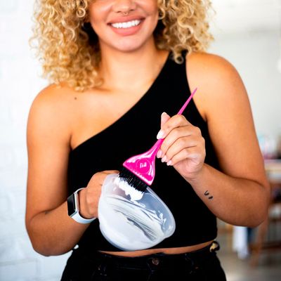 Imagen 2 del producto Peine para tintura Framar fucsia