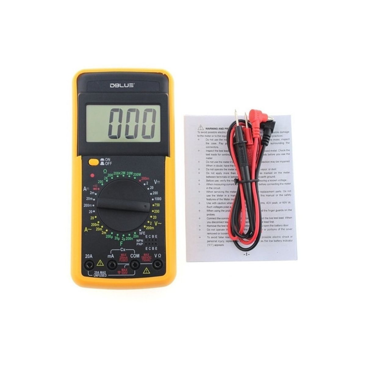 DBLUE - Multitester Digital Dblue