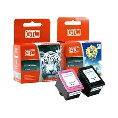 GTC - PACK 2 CARTUCHOS 662 NEGRO Y TRICOLOR