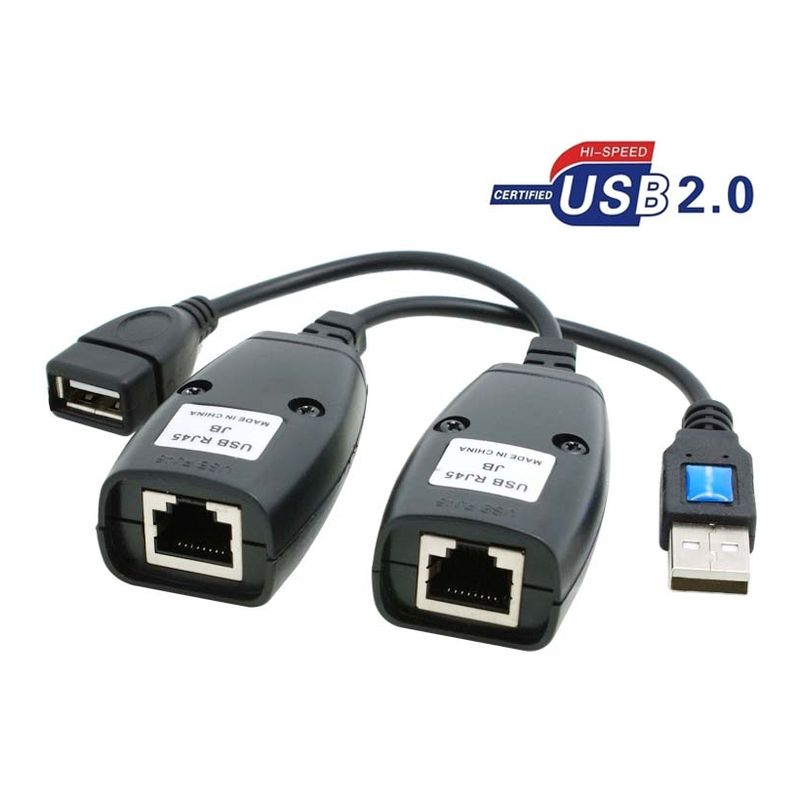 XPROHD - Alargador Extensor USB 2.0 por RJ45 hasta 50 metros XPROHD