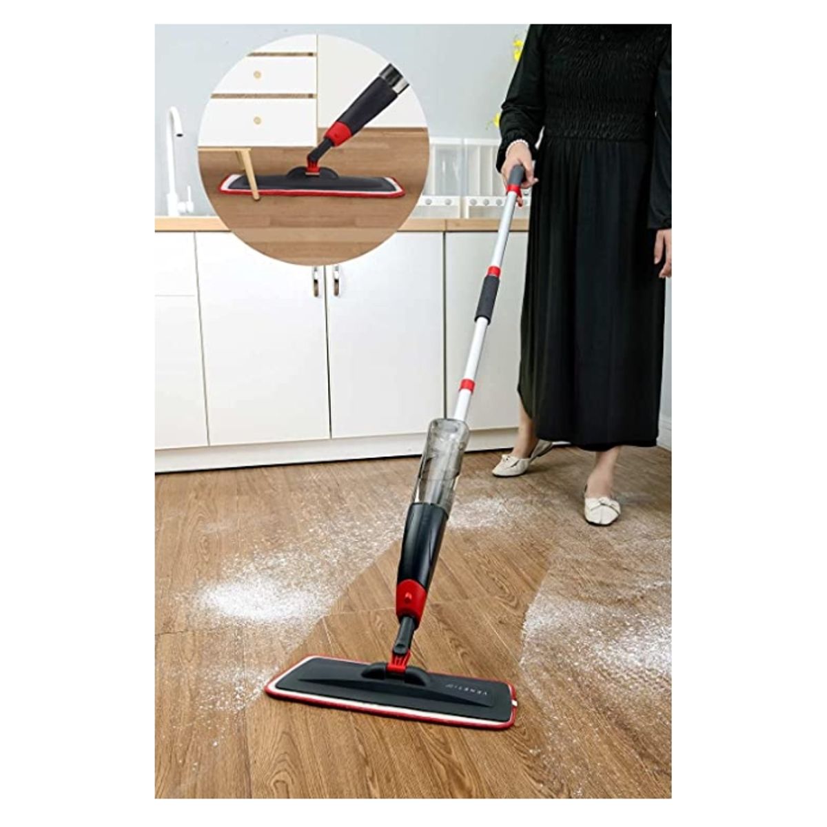 GENERICO - Trapeador De Pisos Con Almohadilla Y Rociador