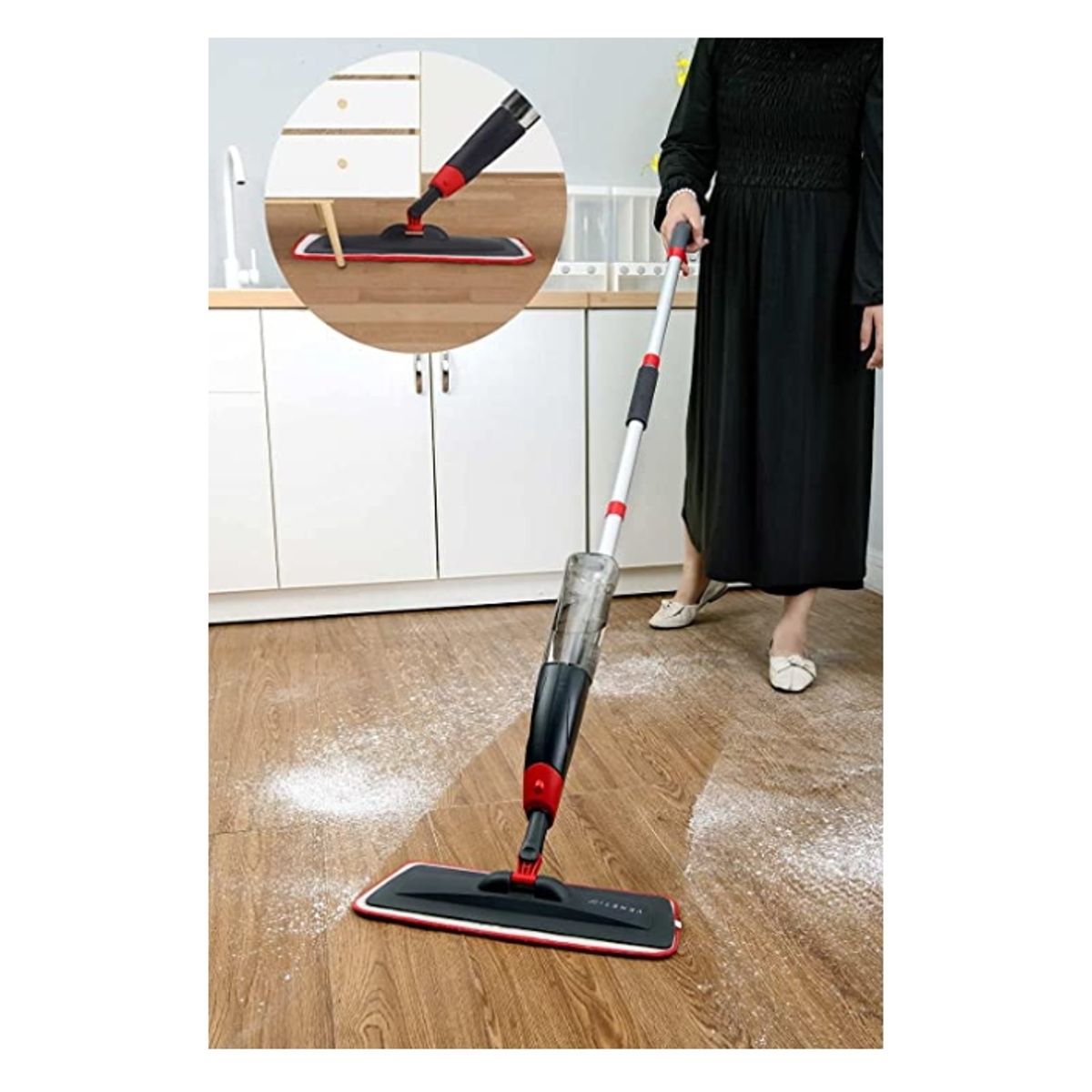 GENERICO - Trapeador De Pisos Con Almohadilla Y Rociador