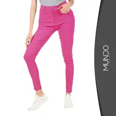 MUNDO INSUMO - Pantalón Leggins Tipo Jeans Elástico De Mujer colores