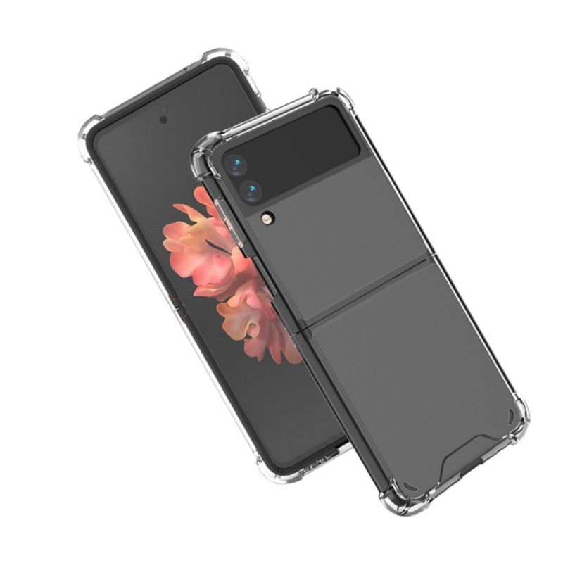 GENERICO - Carcasa Transparente Reforzada Para Samsung Galaxy Z Flip 3