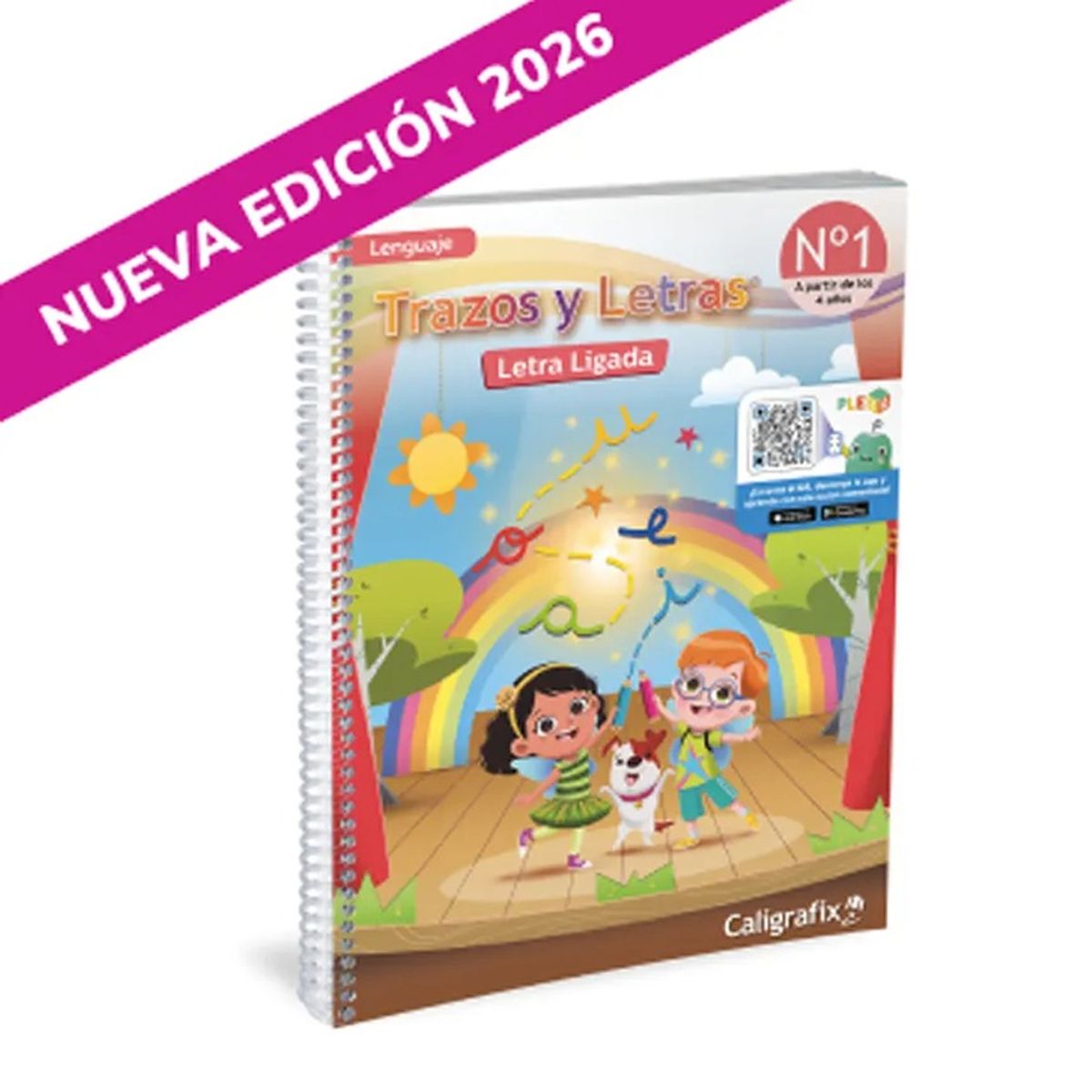 CALIGRAFIX - Trazos y Letras N° 1 Pre Kinder Caligrafix 2026