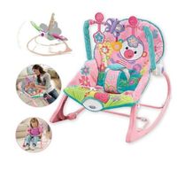 Mecedora bebé con vibracion y sonidos 3 en 1.