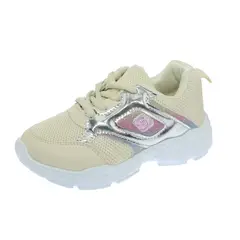 VIA FRANCA - Zapatilla Casual Para Niña Color Beige