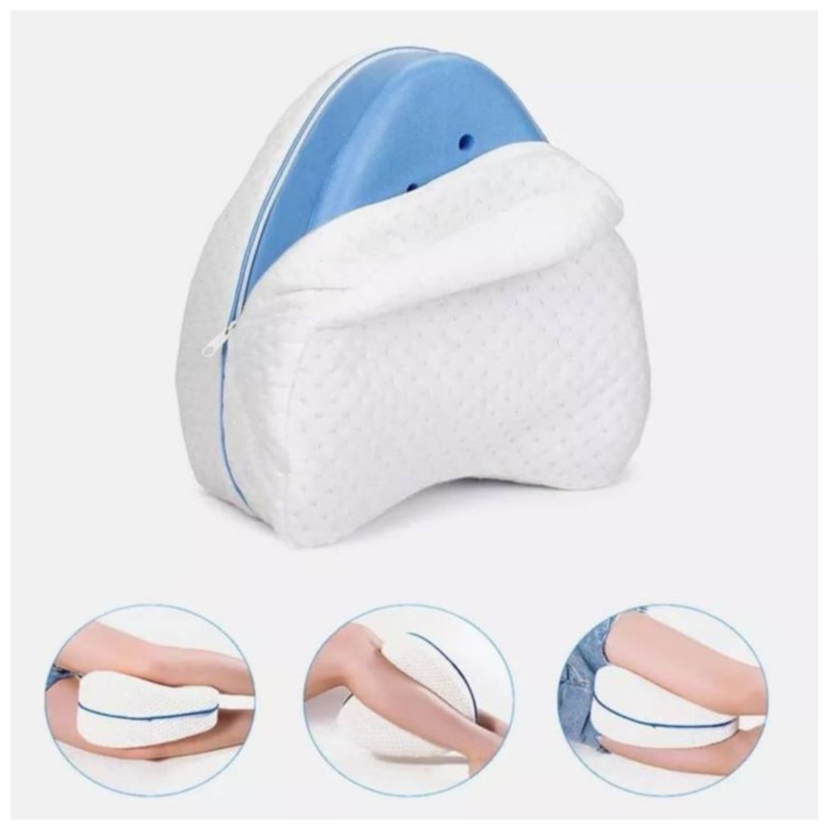 GENERICO - Almohada Pierna Dormir Memory Cama Cadera Espalda