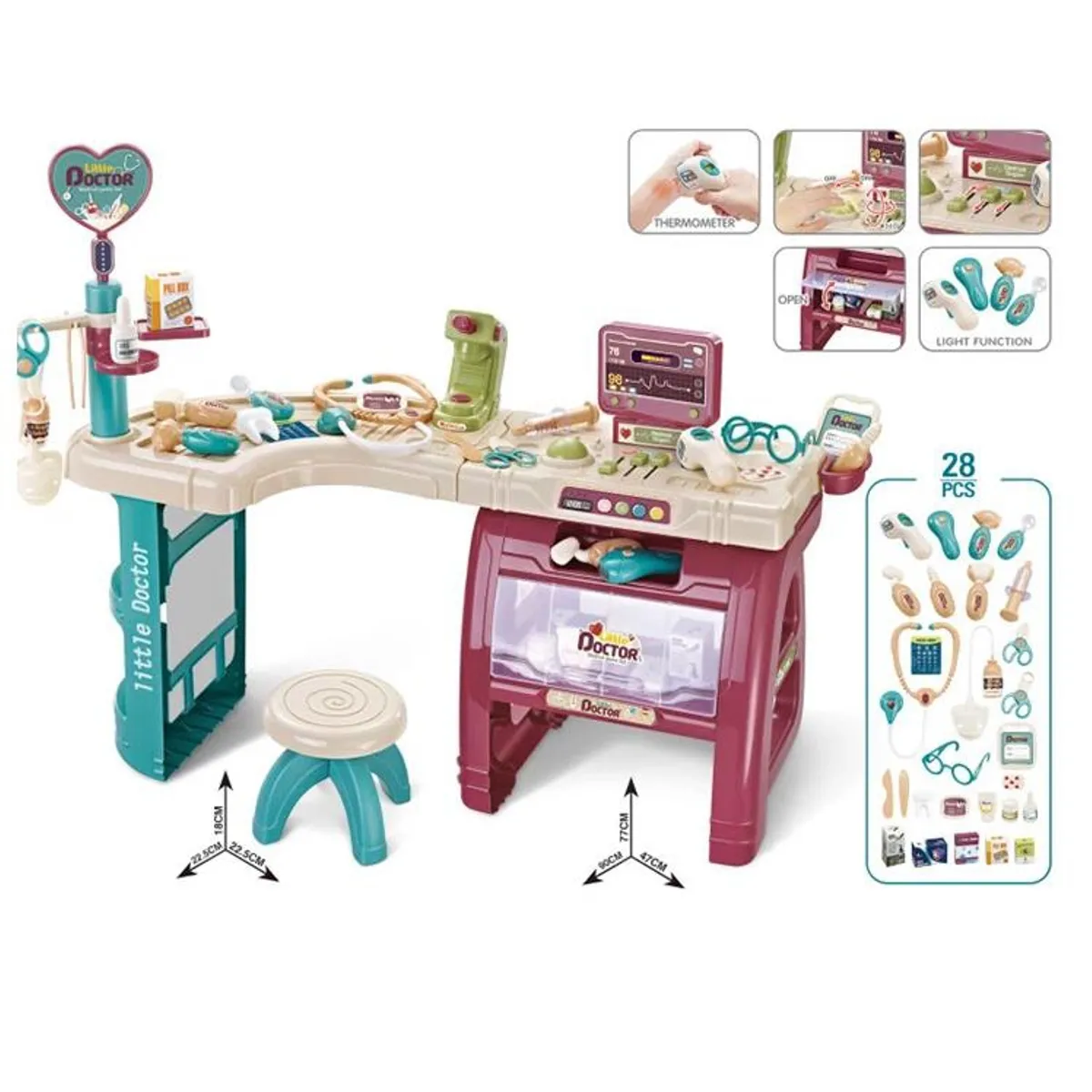 GENERICO - SET JUEGO DE DOCTOR - CLÍNICA MEDICA