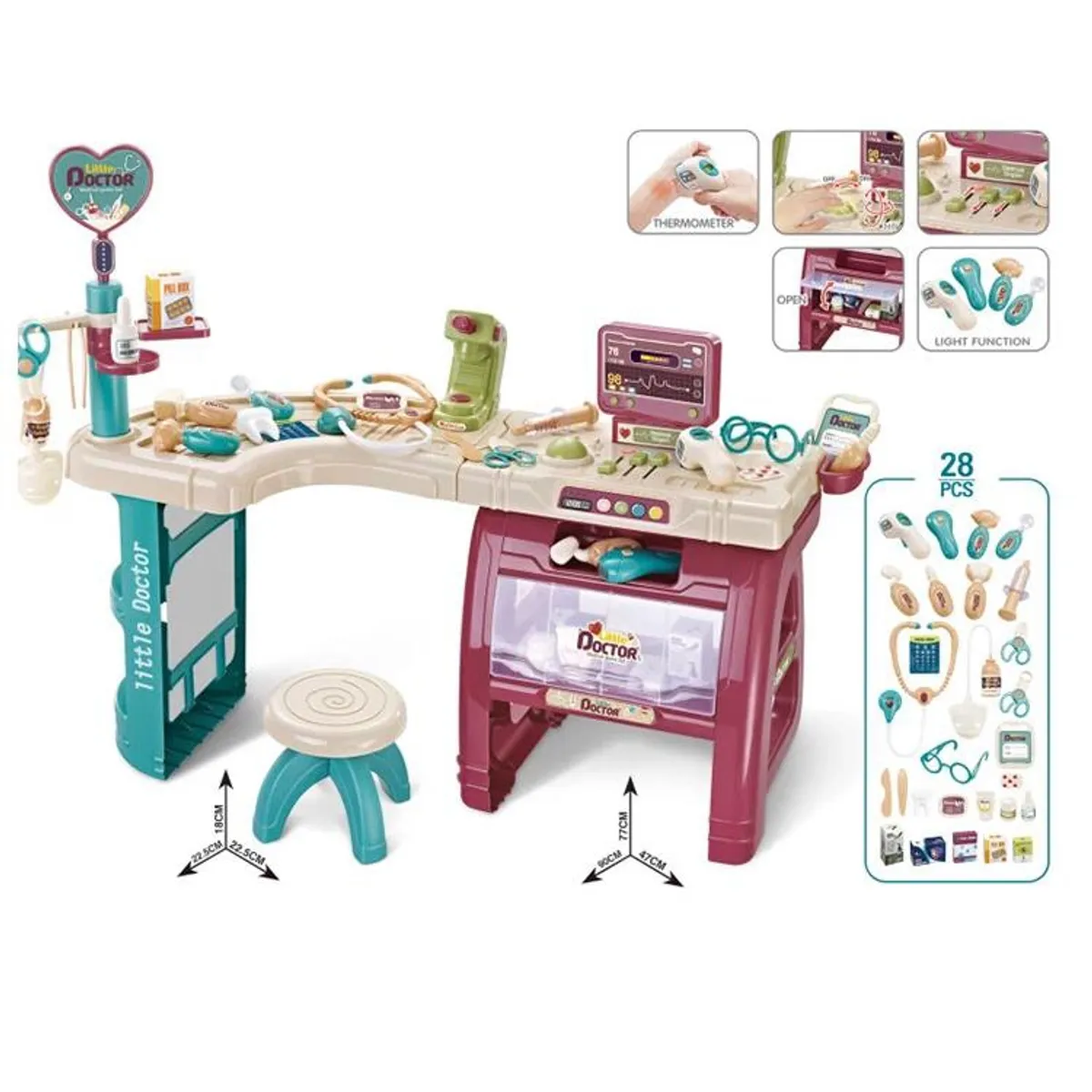 GENERICO - SET JUEGO DE DOCTOR - CLÍNICA MEDICA