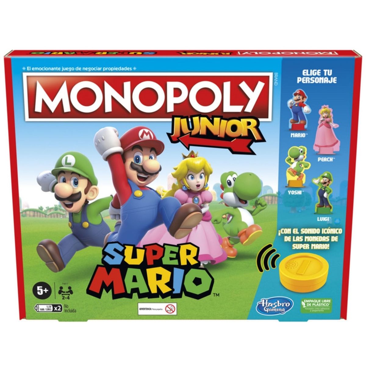 MONOPOLY - Juego De Mesa Monopoly Super Mario