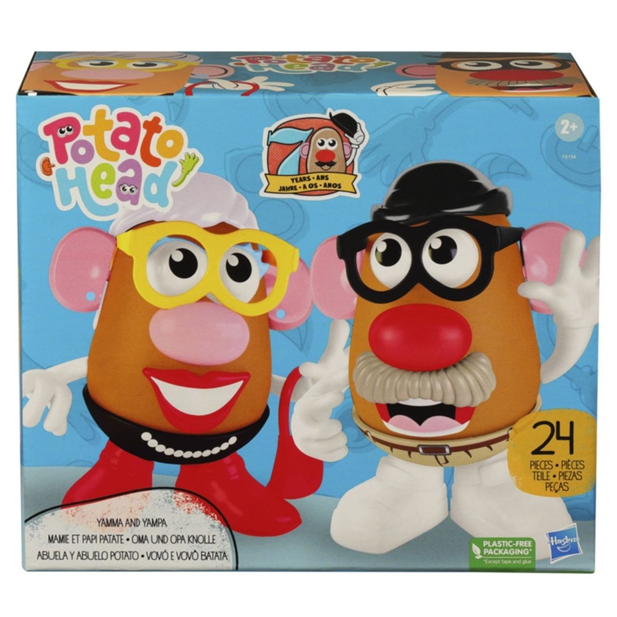 SEÑOR CARA DE PAPA - Figura Didáctica Cara de Papa Abuela Y Abuelo