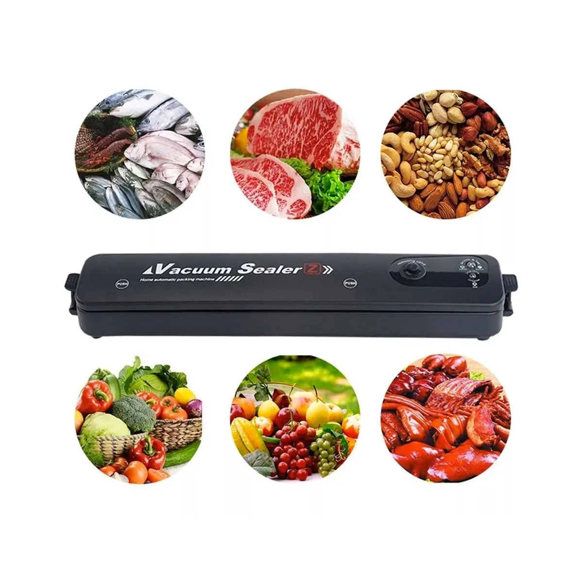 GENERICO - Maquina Selladora Al Vacio Alimentos  Bolsas