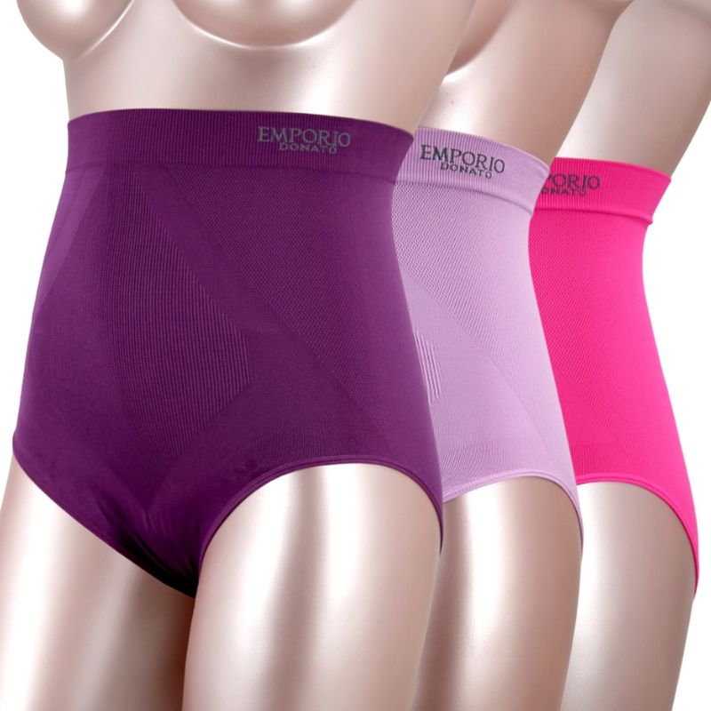 GIOVACCHINO - Pack de 3 Calzon faja Reductor Abdomen Levanta Gluteos.