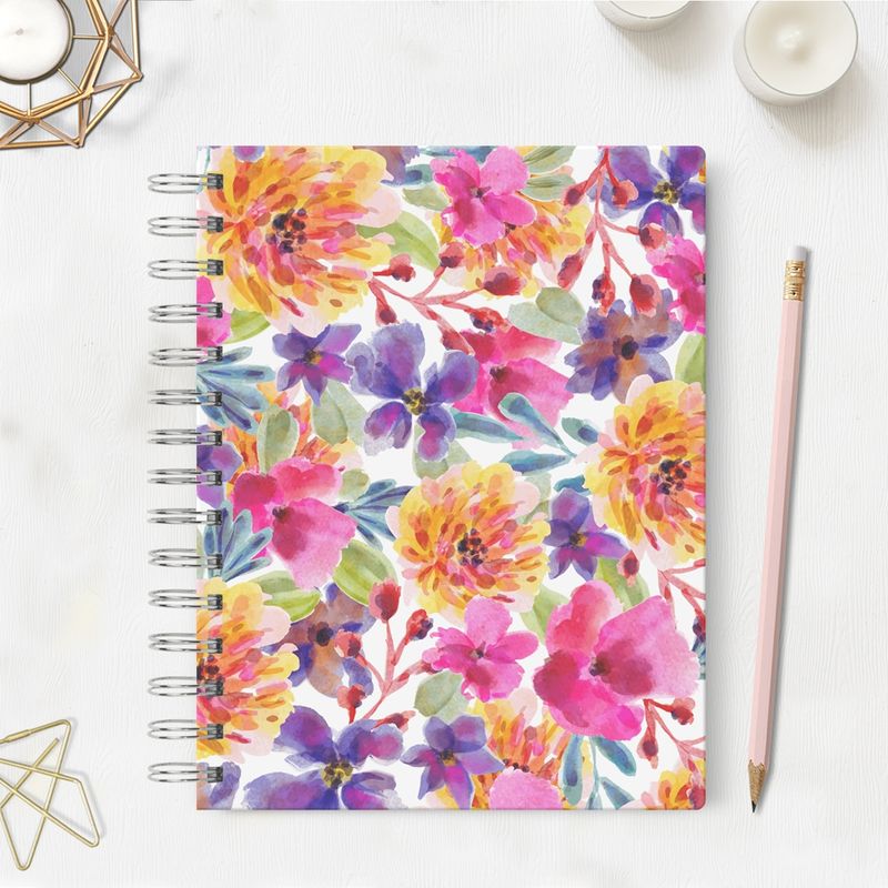 FATI - Planner Anual Floral No fechado