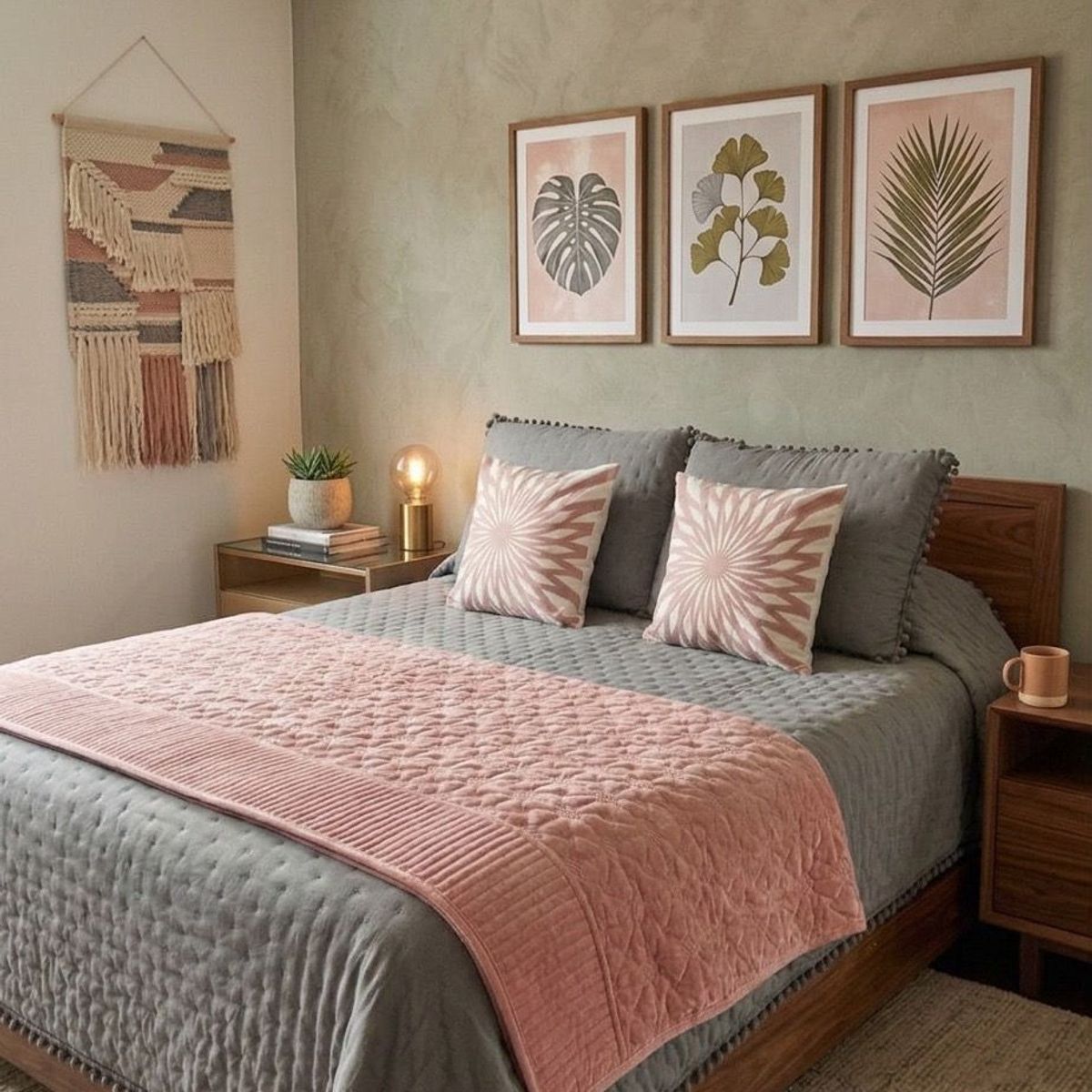 DEKOHOME - Piecera cama Plush Rosada