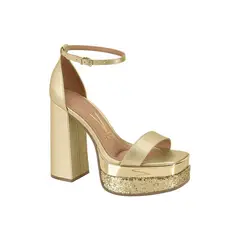 VIZZANO - Sandalia Maxi Plataforma Dorado