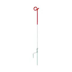 SPEEDRITE - 10 Estacas de cerco eléctrico Ganadero metálica 80cm