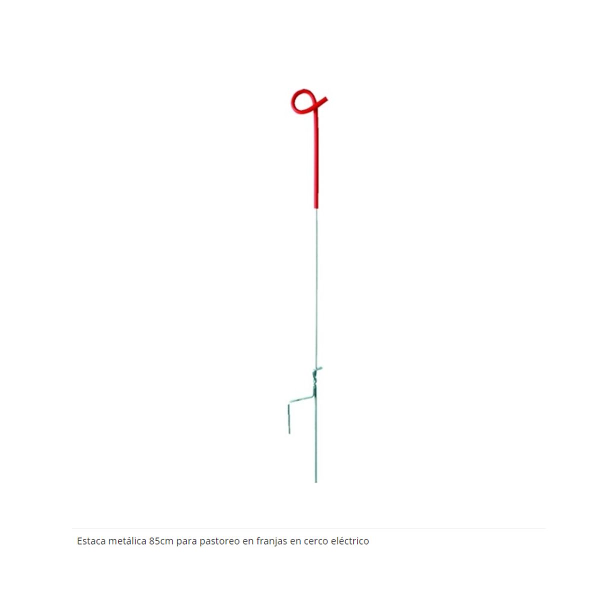 SPEEDRITE - 10 Estacas de cerco eléctrico Ganadero  metálica 80cm