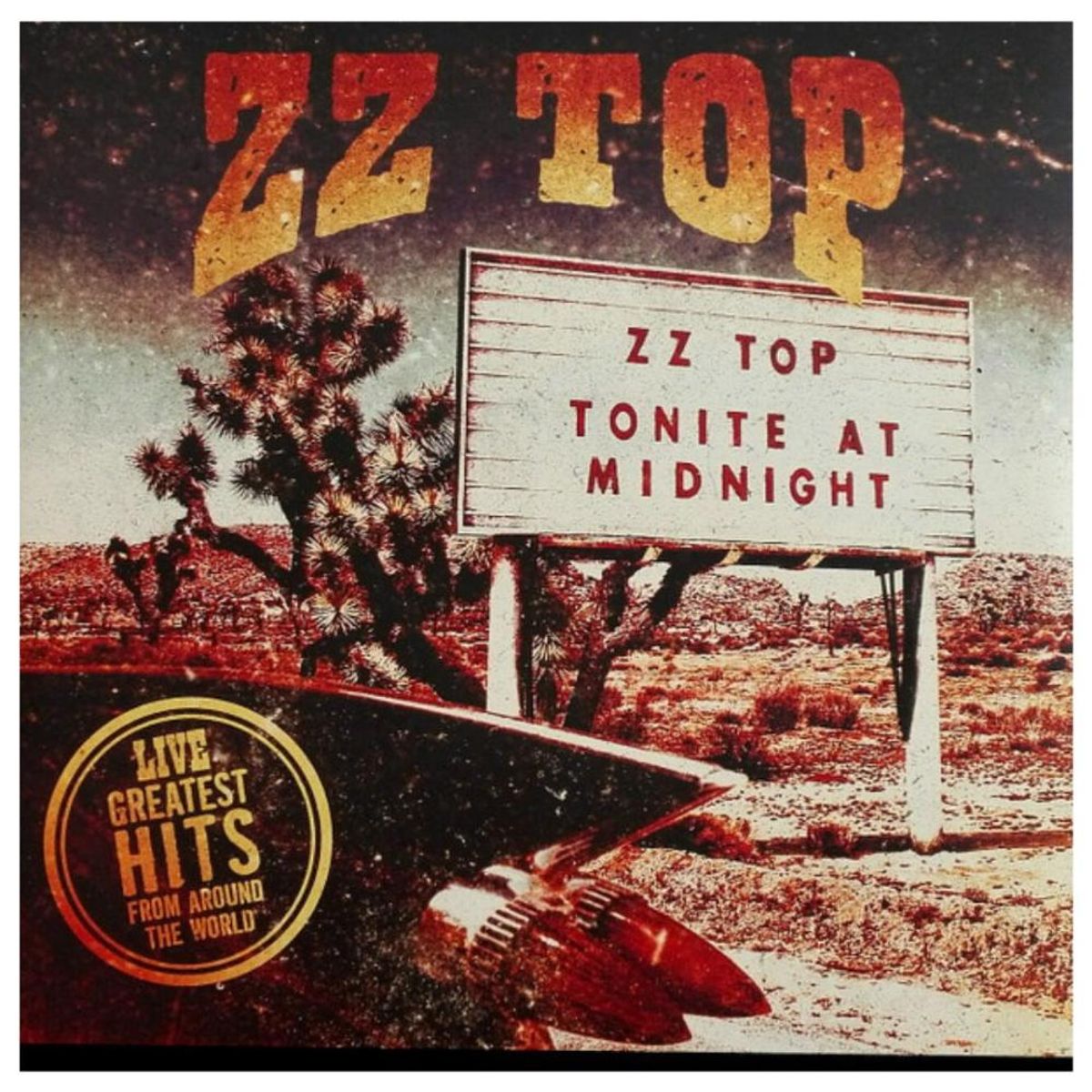 HITWAY MUSIC - ZZ TOP - TONIGHT AT MIDNIGHT LIVE (2LP) - VINILO HITWAY MUSIC