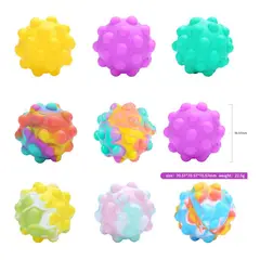 VATYERTY - Juguetes 3d antiestrés para niños juego 7 estilos exclusivo.