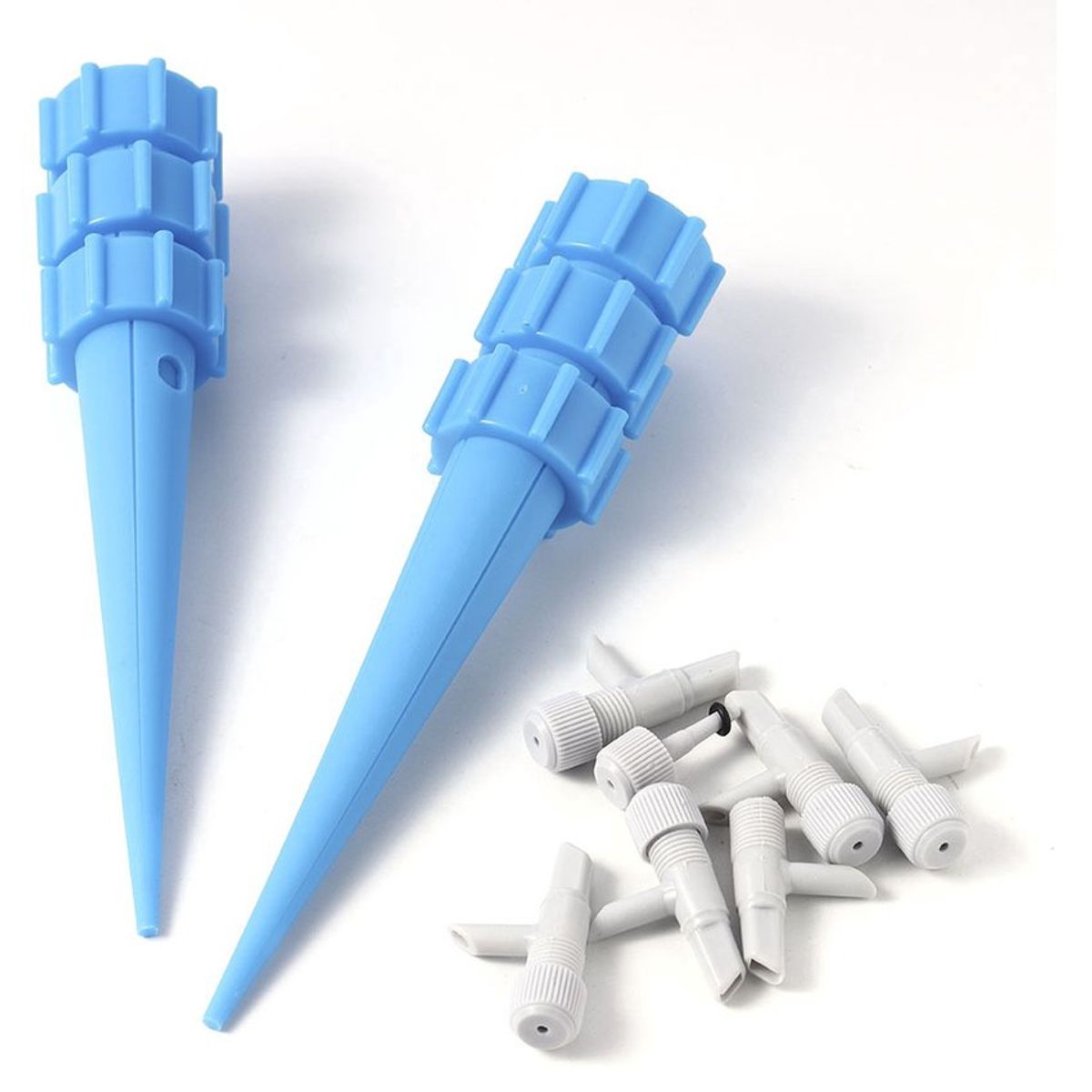 VATYERTY - 5pcs gotero ajustable en estaca dispositivo.