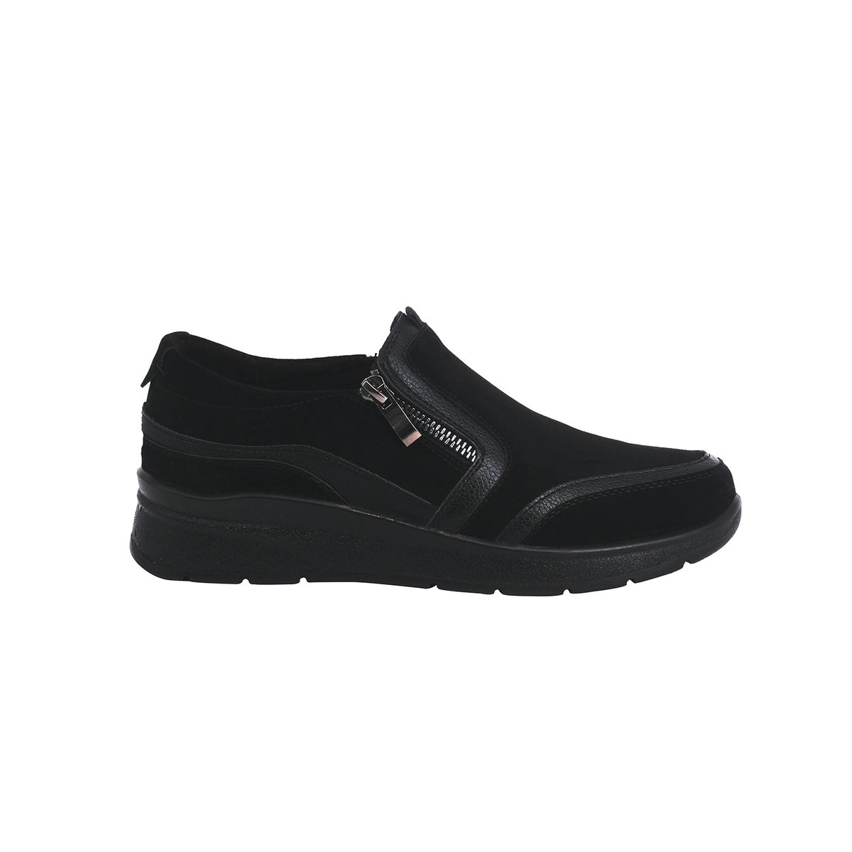 PASSER - Mocasin Mujer Negro Andromeda Passer