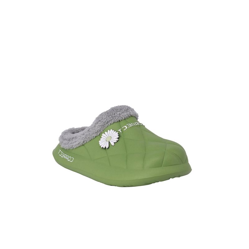 ALQUIMIA - Pantufla Mujer Verde Suhail Alquimia