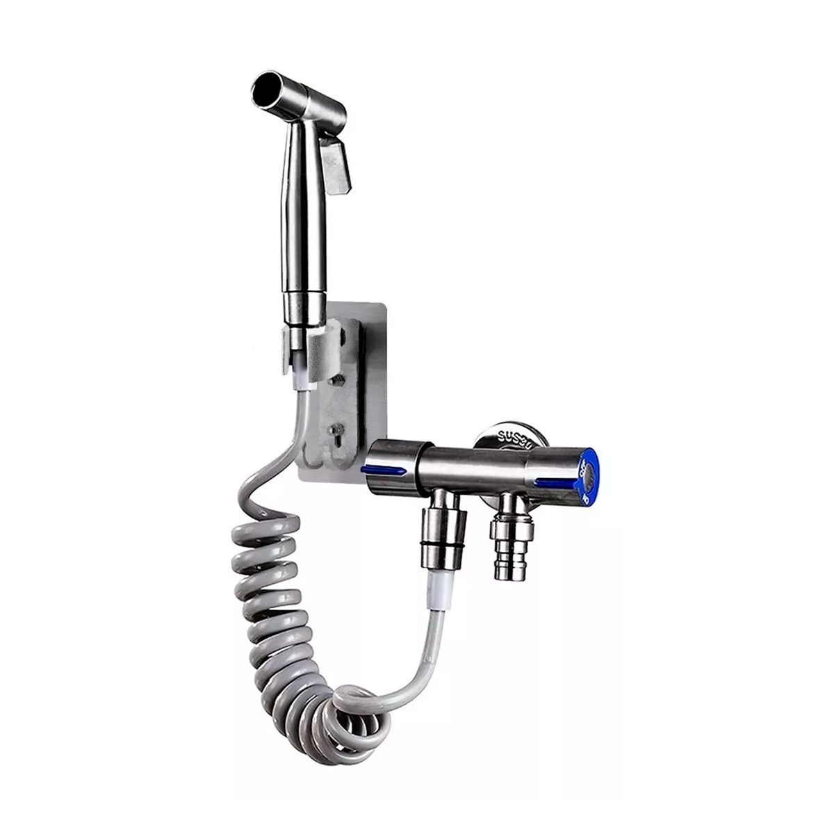 GENERICO - Kit Ducha Bidet Acero Inoxidable