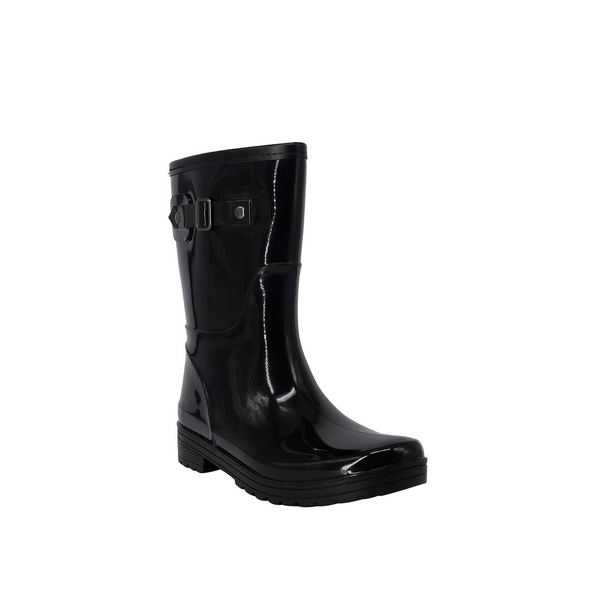 ALQUIMIA - Bota de Agua con Polar Mujer Negro Cressida Alquimia