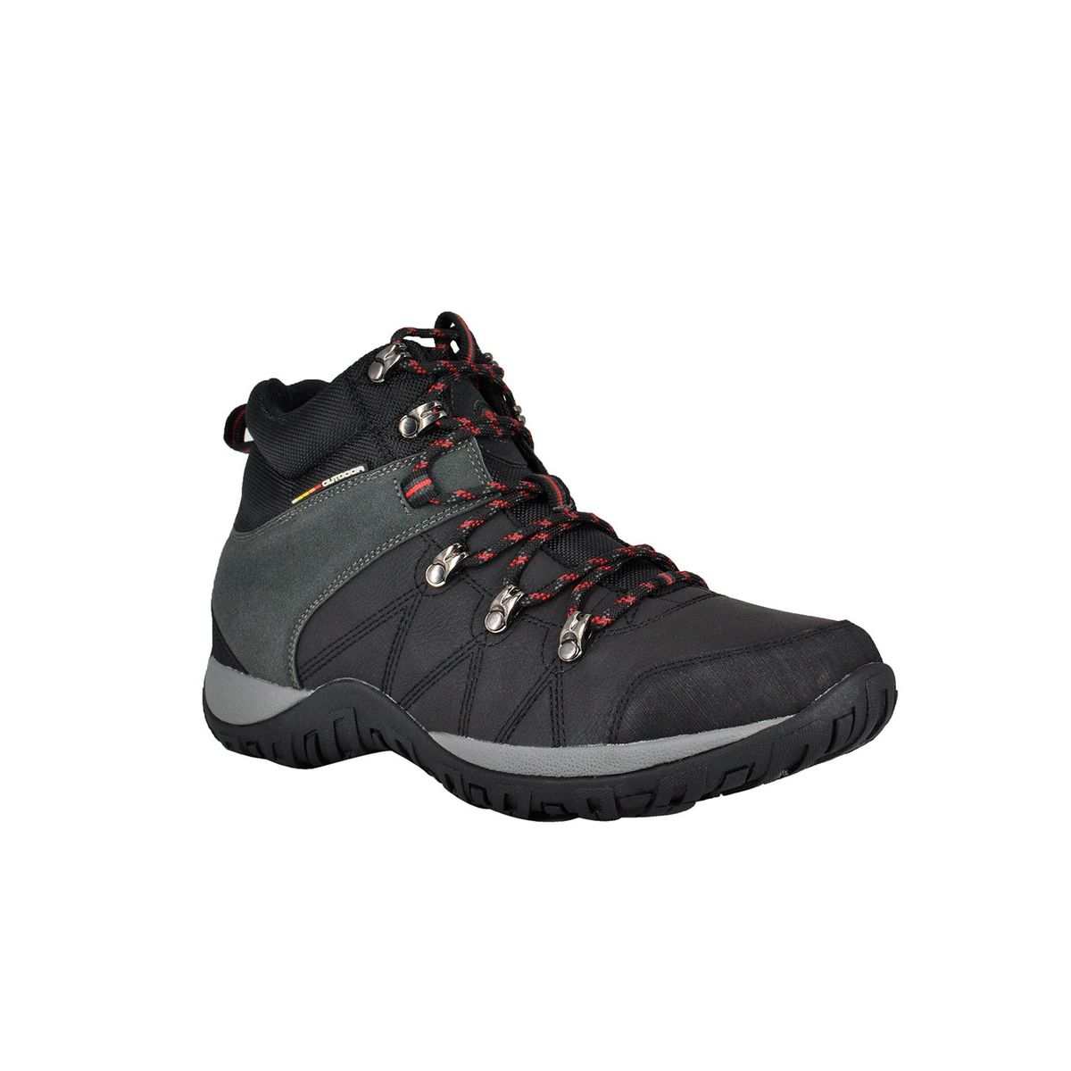 UNS - Botin Outdoor Hombre Negro Saman UNS