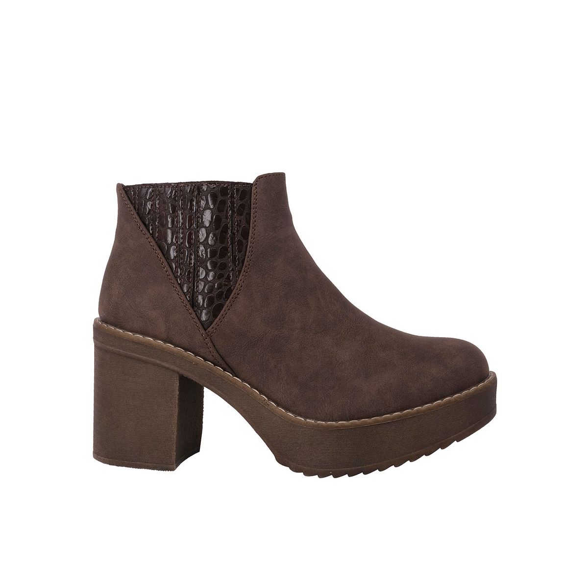 ALQUIMIA - Botin Mujer Café Halley Alquimia