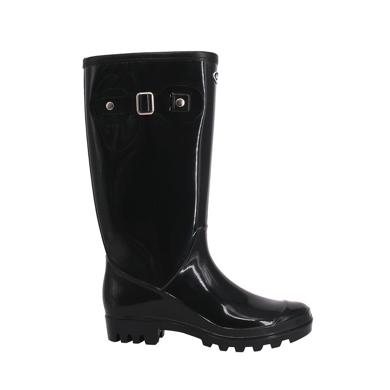 ALQUIMIA - Bota de Agua con Polar Mujer Negro Naiad Alquimia