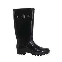 ALQUIMIA - Bota de Agua con Polar Mujer Negro Naiad