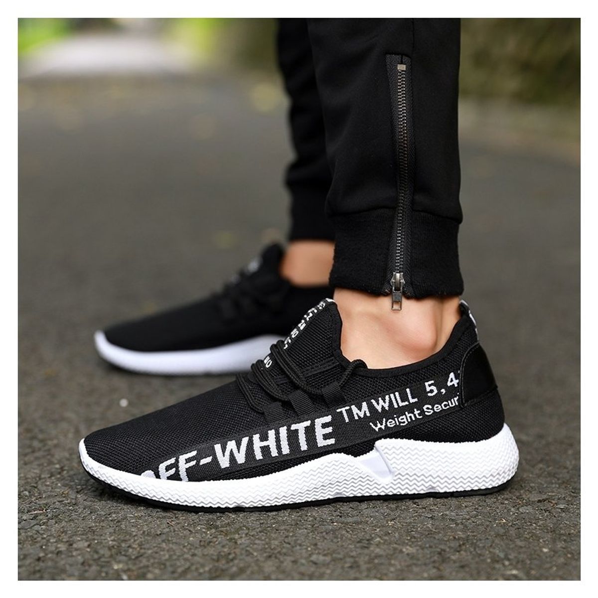 VATYERTY - Moda joven zapatos casuales para hombres zapatillas deporte.