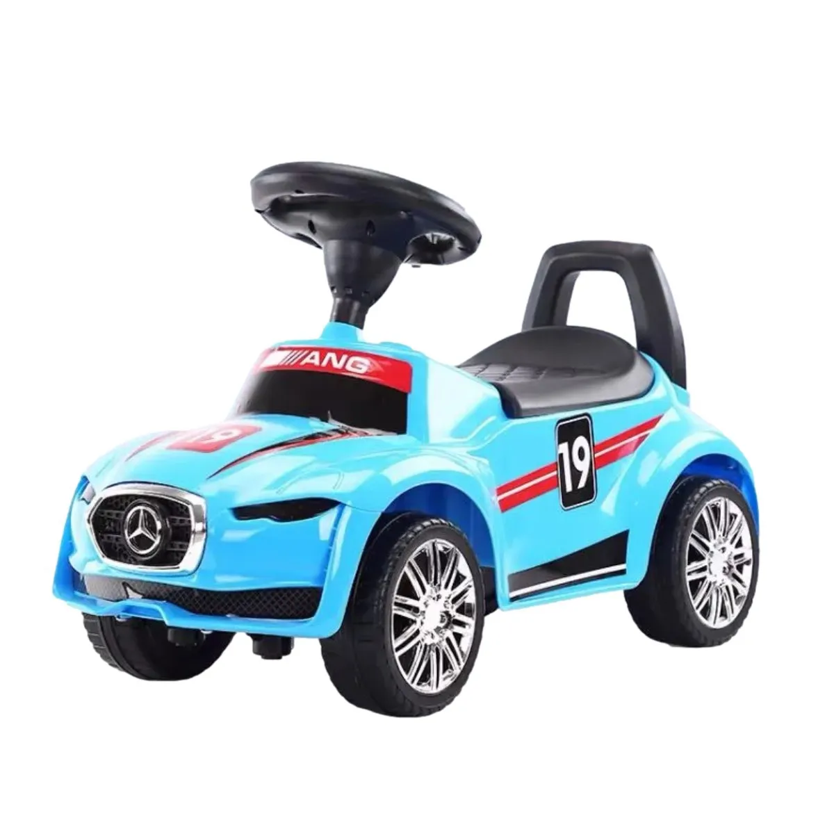 MON PETIT - Auto Correpasillos Andador 2 en 1 con Mango