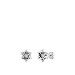 ROKASS JOYAS - PENDIENTES ESTRELLA DE DAVID