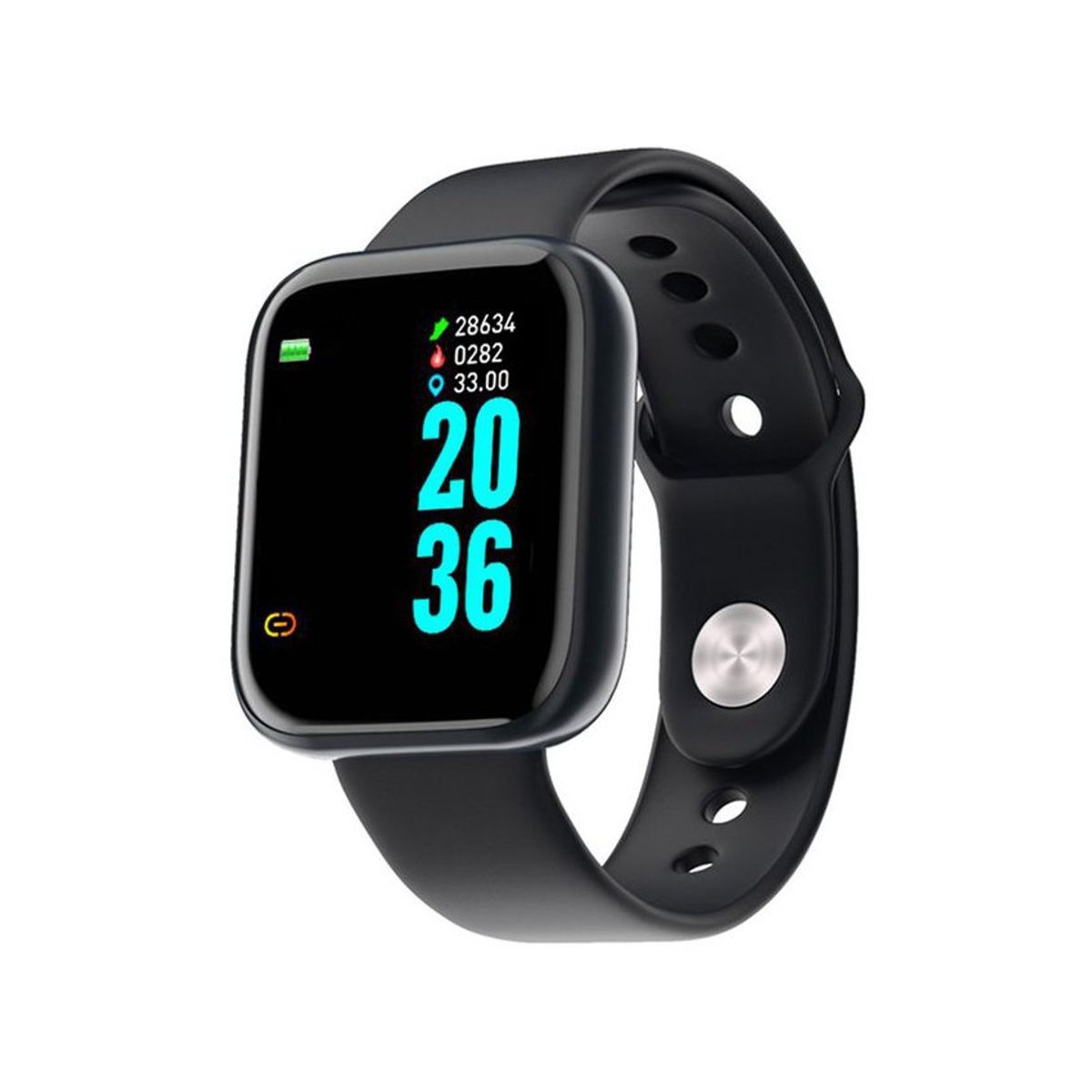 VATYERTY - Y68 banda de pulsera de aptitud inteligente con medidor de pulso de..