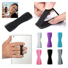 VATYERTY - Correa elástica con agarre para dedo soporte universal teléfono móvil..