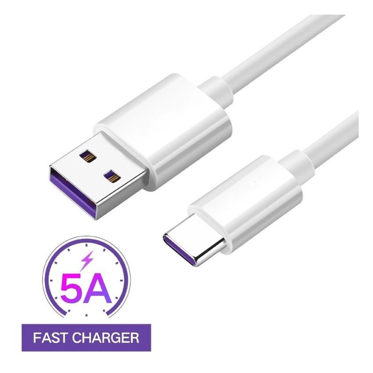 VATYERTY - 2a 5a tipo c cable de carga rápida usb android huawei xiaomi vivo.